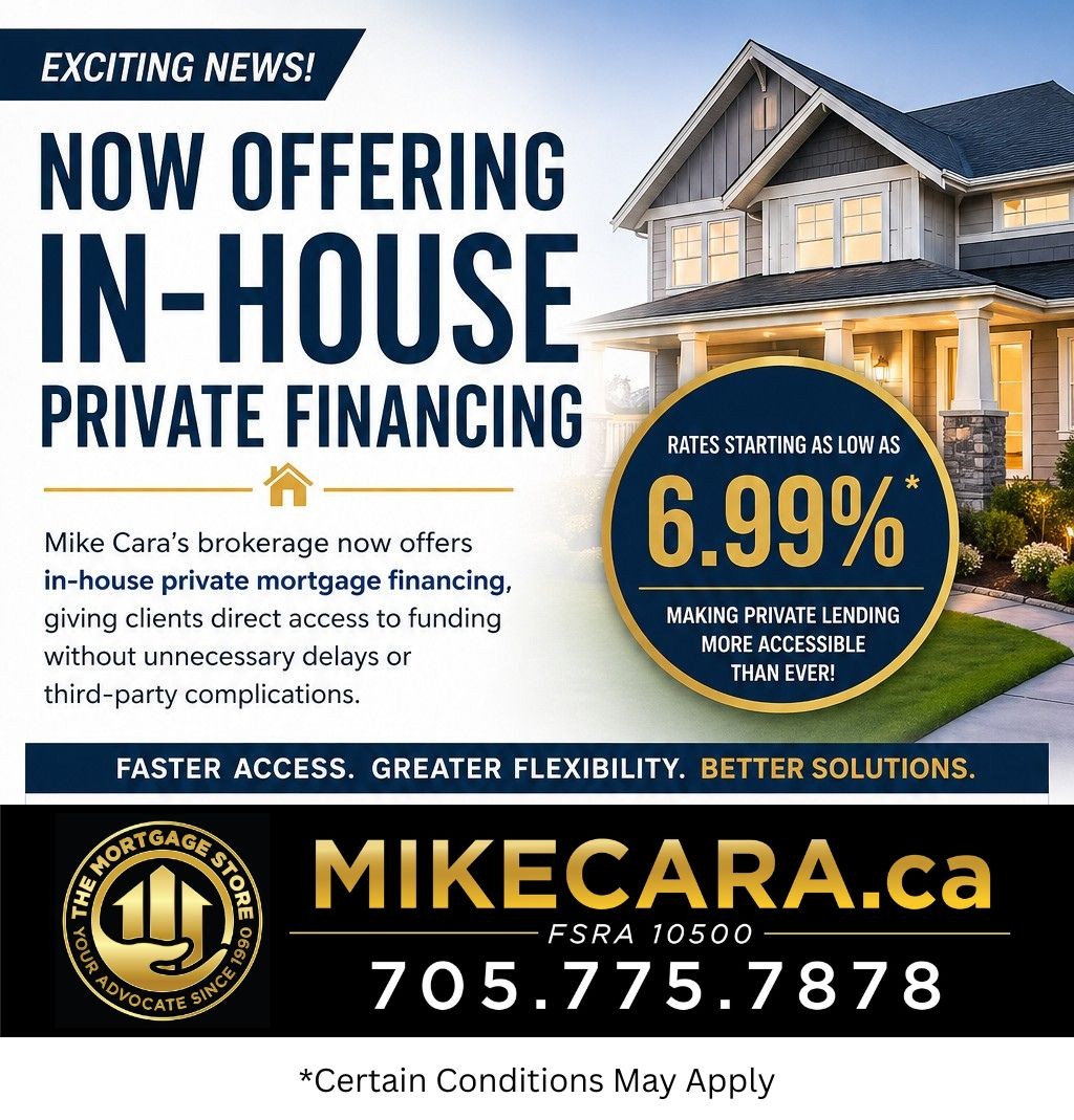 Now Offering In-House Private Mortgage Financing in Peterborough